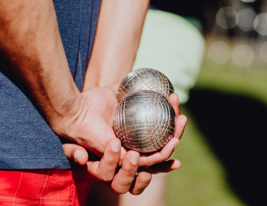 Concours de pétanque au camping le Clairet, camping en Savoie