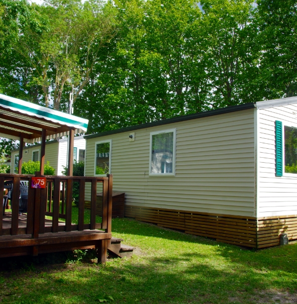 Large choix de mobil-home en location au camping en Savoie le Clairet