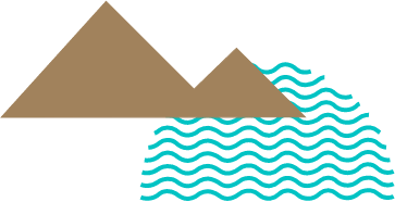 Illustration montagne lac