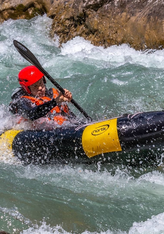 Packraft à Aix-les-Bains avec secret river expédition
                                        